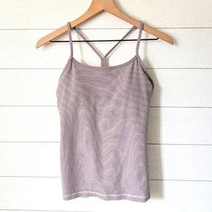 Lululemon Striped Power Y Racerback Tank